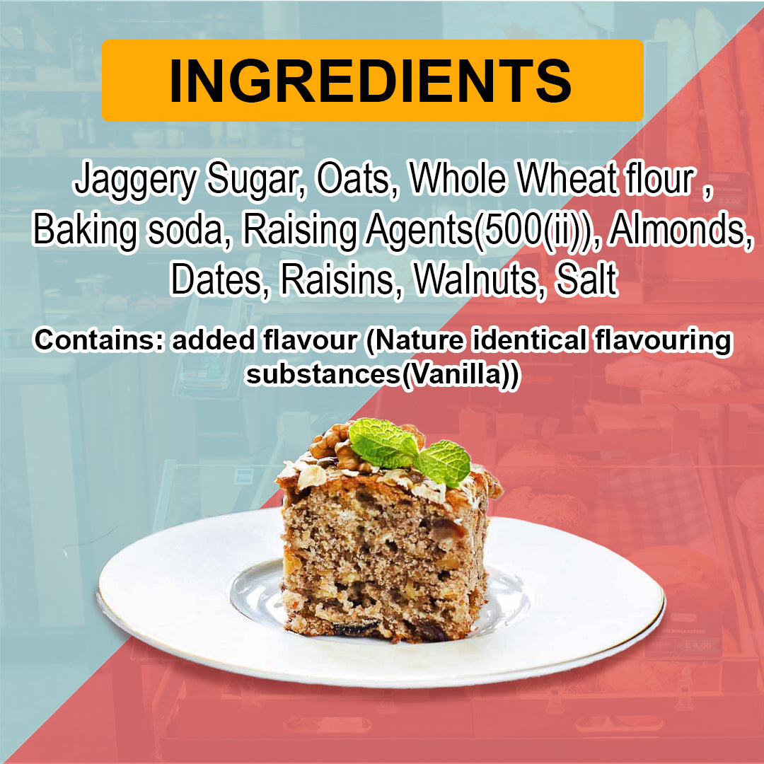 jaggery oats cake recipe, easy recipe for oats cake 