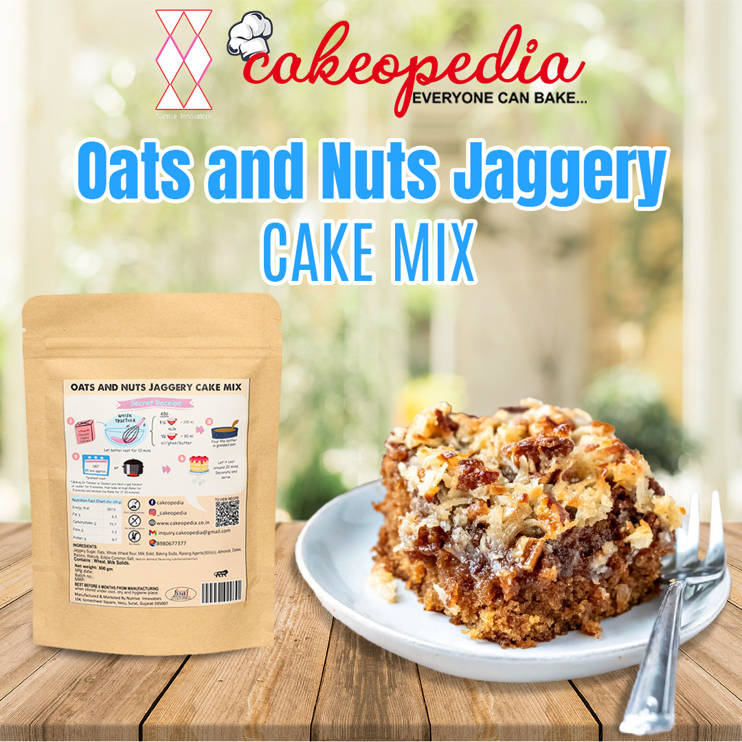 Oats cake without sugar, oats cake without refined sugar