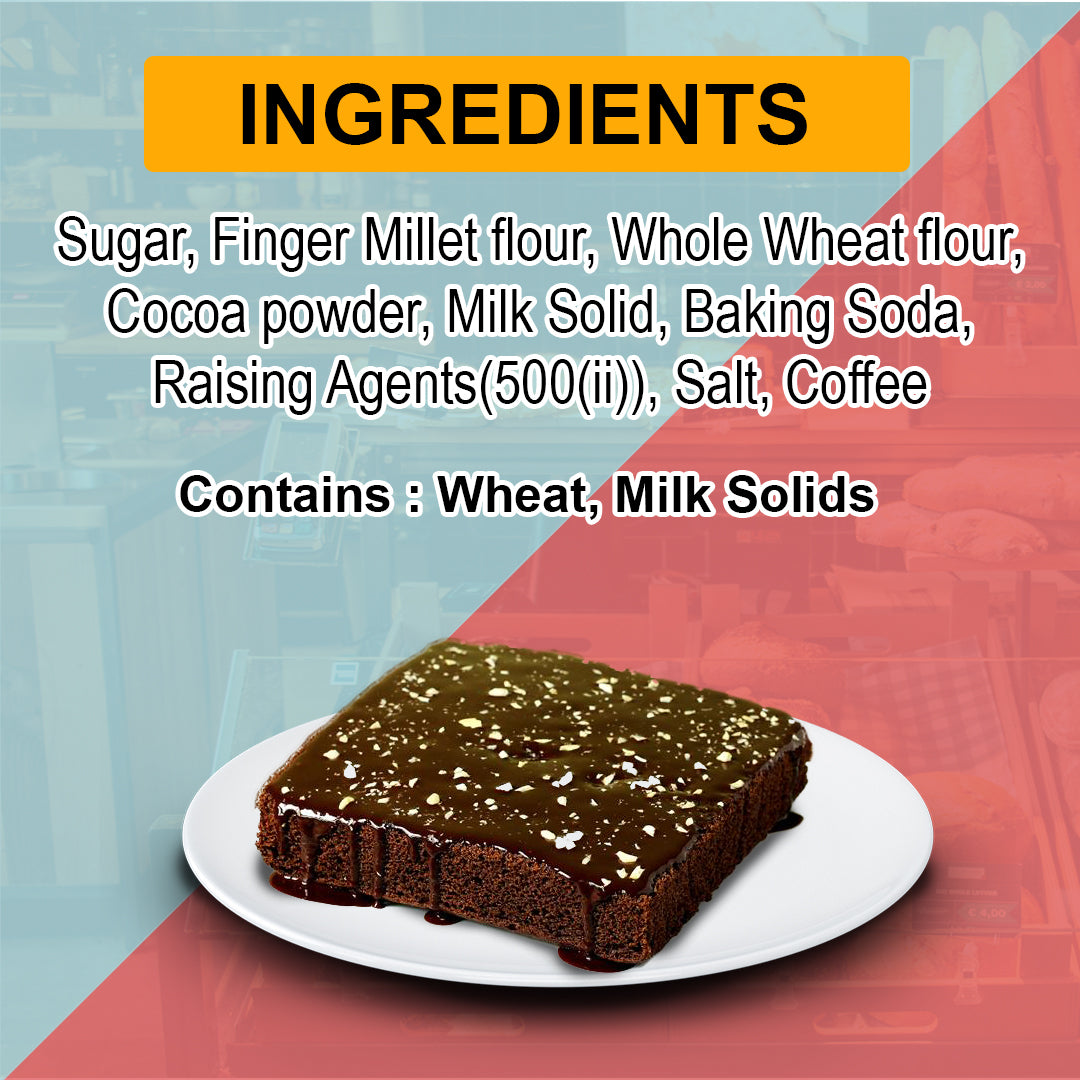 Ragi Chocolate Cake | Millet flour works as a great option for cakes. Try  this delicious recipe today and let me know how you liked it... #CookWithRB  #IndianGrainsMonth | By Ranveer BrarFacebook
