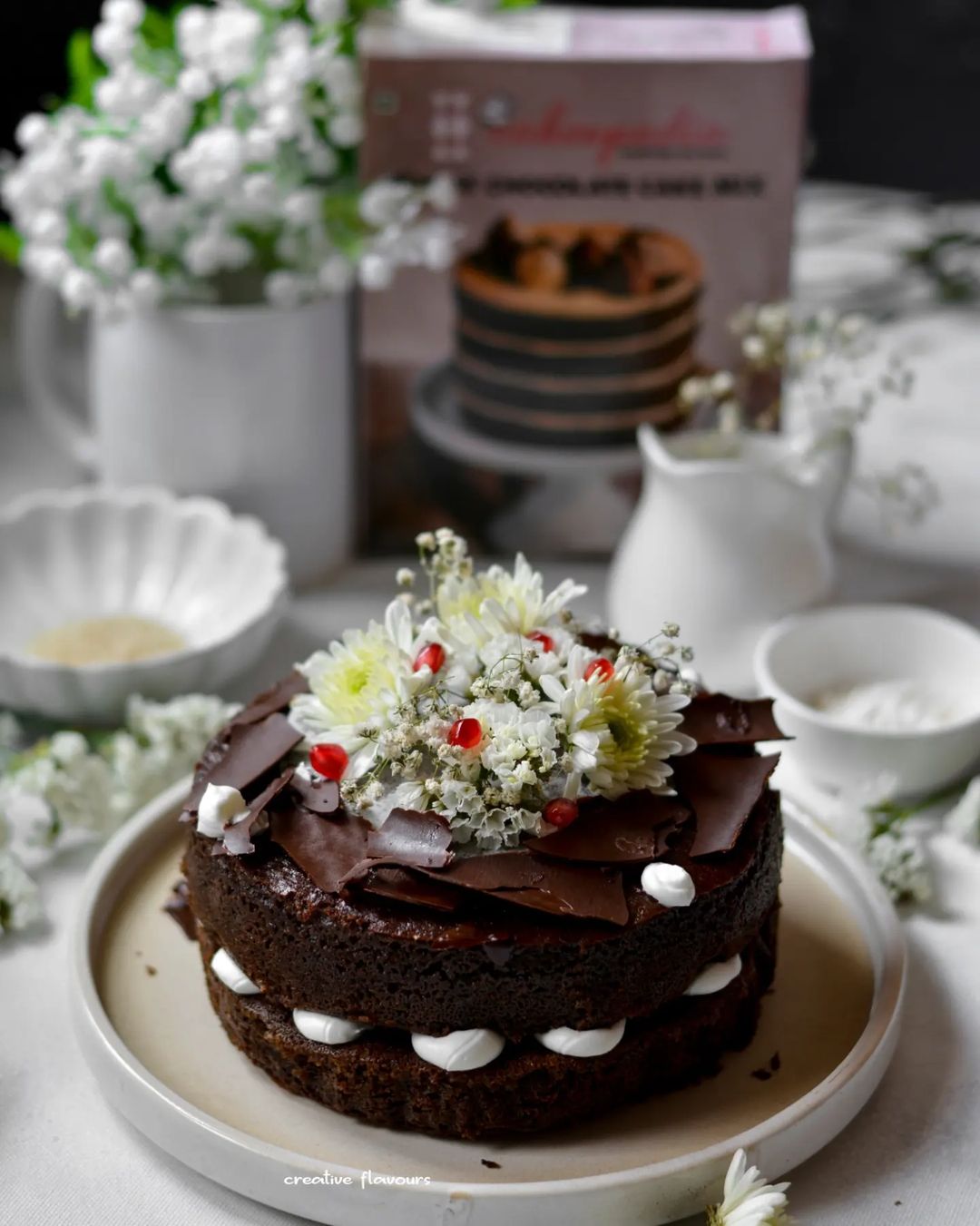 Order Bakersveggie Eggless Vanilla Cake Premix Online From JAY FOODS,Pune