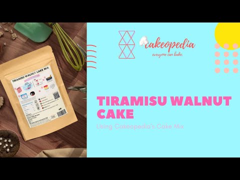Tiramisu Cake Recipe, easiest tiramisu cake recipe, easy walnut cake recipe